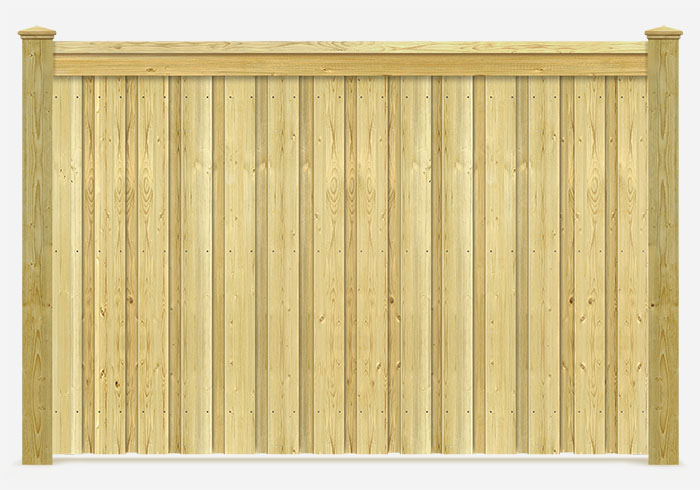 Wood Decorative Fencing in Memphis Tennessee